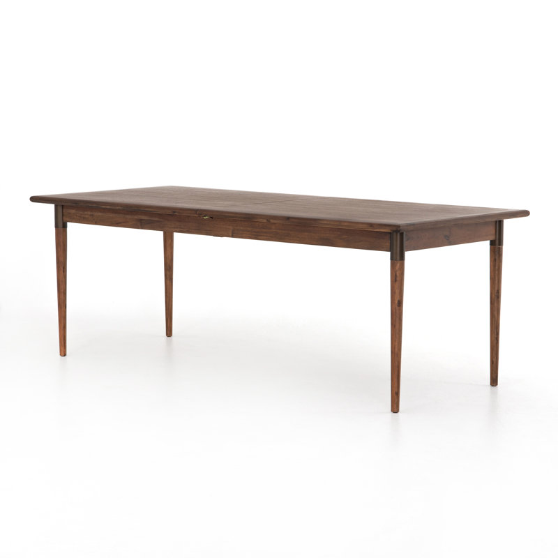 Harper Solid Wood Dining Table, Walnut