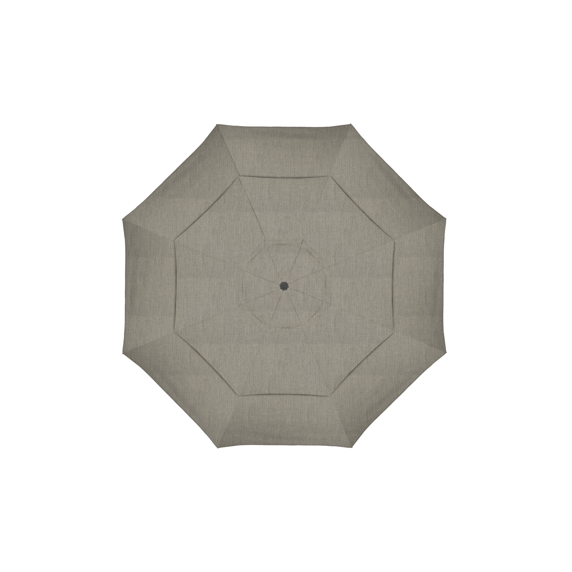 Broadmeade 132'' Sunbrella® Outdoor Umbrella, Spectrum Dove Sunbrella® Plainweave
