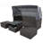 Outdoor Patio Rectangle Daybed With Retractable Canopy-1373871691