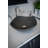 Eden Bath 16.5'' Black Stone Circular Bathroom Sink