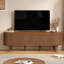 Meuble télé Mid-Century moderne cannelé-1986996734
