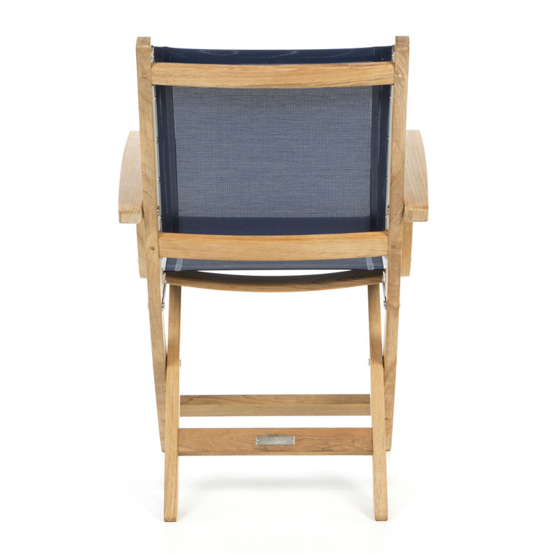 St. Tropez Outdoor Dining Armchair, Blue