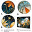Orange orange, tropical, enchevêtrement VI - Collages abstraits, art mural, salon-1416618924-1494759537