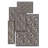 Ensemble de tapis de Cedar Creek 4 pièces Espresso