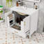 Meuble-lavabo 30 po avec lavabo, tablette de porte et tiroir de rangement-179902927