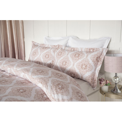 Ava Cotton Geometric Shapes Duvet Cover Set with Pillowcases