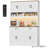 75.4" H Kitchen Pantry Cabinet-1480591805