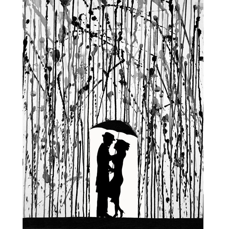 Art sur toile tendue Lark Manor ™ Allante, Marc, film: noir, H 24 po x l 20 po