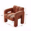 Fauteuil d'appoint rembourré Boucle-1528329054