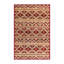 Tapis abstrait rose / blanc-1334448299