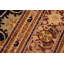 Tapis oriental brun / rouge / noir en laine noué à la main 10 pi x 13 pi 10 po Oriental