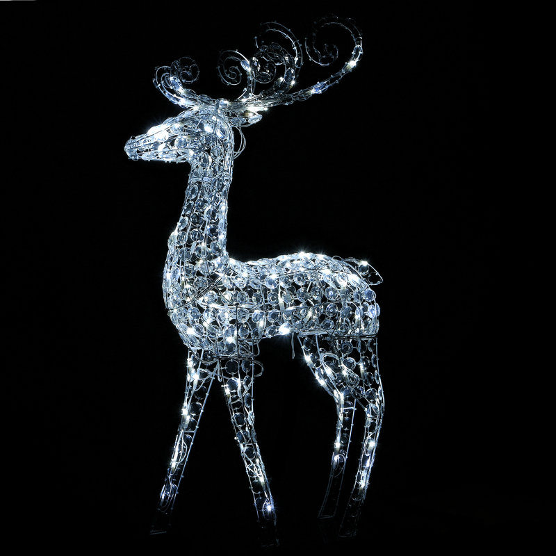 Cerf 48 po avec lumières DEL