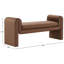 Garth Velvet Bench-1951976768