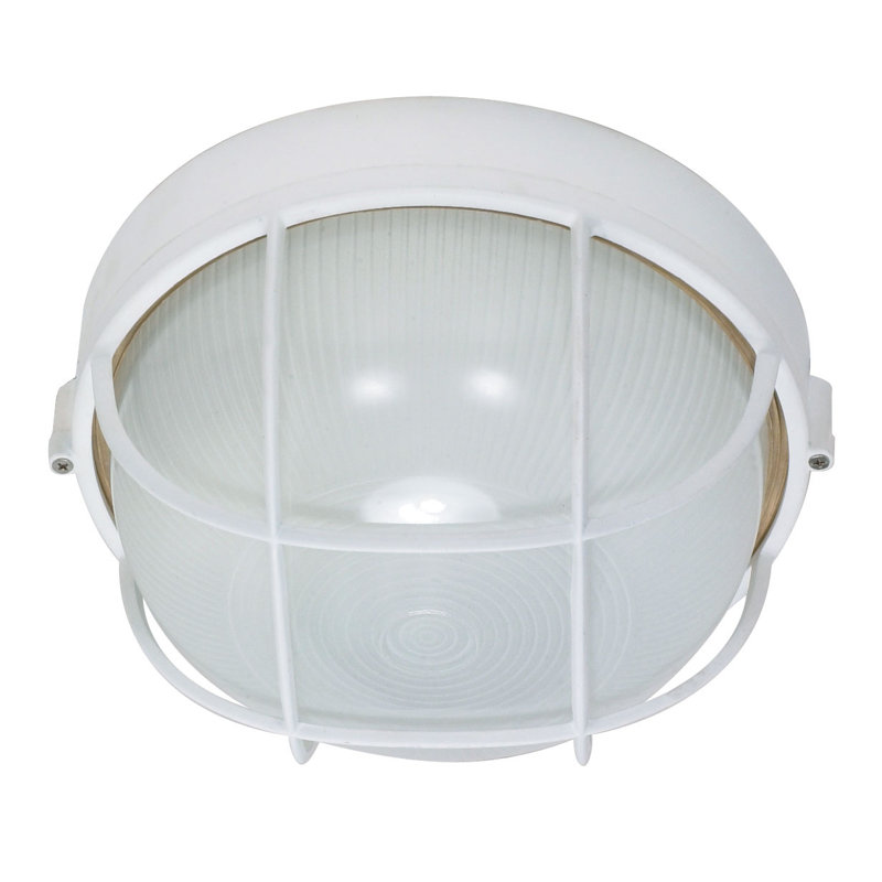 Luminaire d'extérieur à ampoule Chante 1 - Ampoule, Blanc semi-brillant, Incandescent