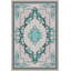 Tapis bleu sarcelle Ramsel-33341878