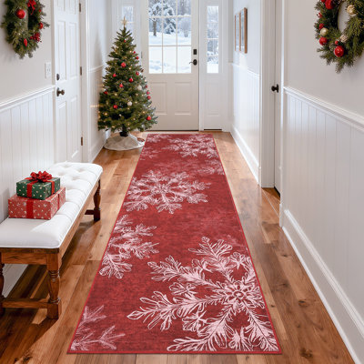 Geometric Washable Area Rug