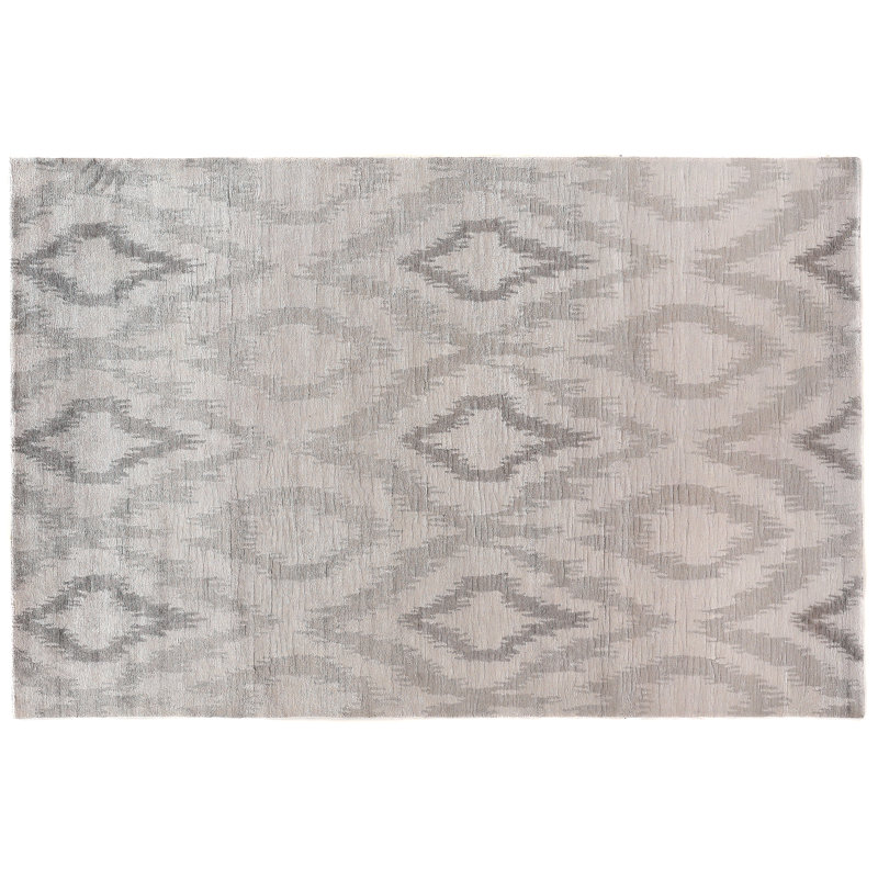Ikat Area Rug, Rectangle 8' x 10'