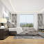 Ensemble de housse de couette en cuir et canapé en losanges designart-35228972