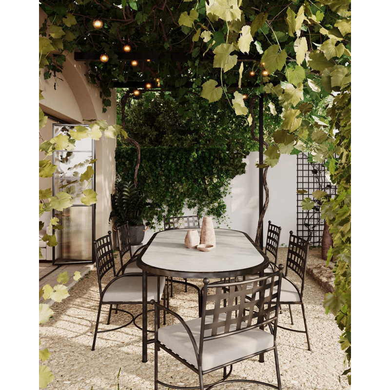 Athens Dining Chair + Linen Cushion