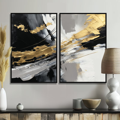 Weston - Large Abstract Painting Art Prints On Canvas