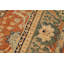 Tapis brun clair / vert clair en laine noué à la main 9 pi 2 po x 11 pi 9 po Fien