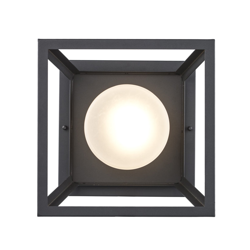 1 - Bulb Outdoor Flush Mount
