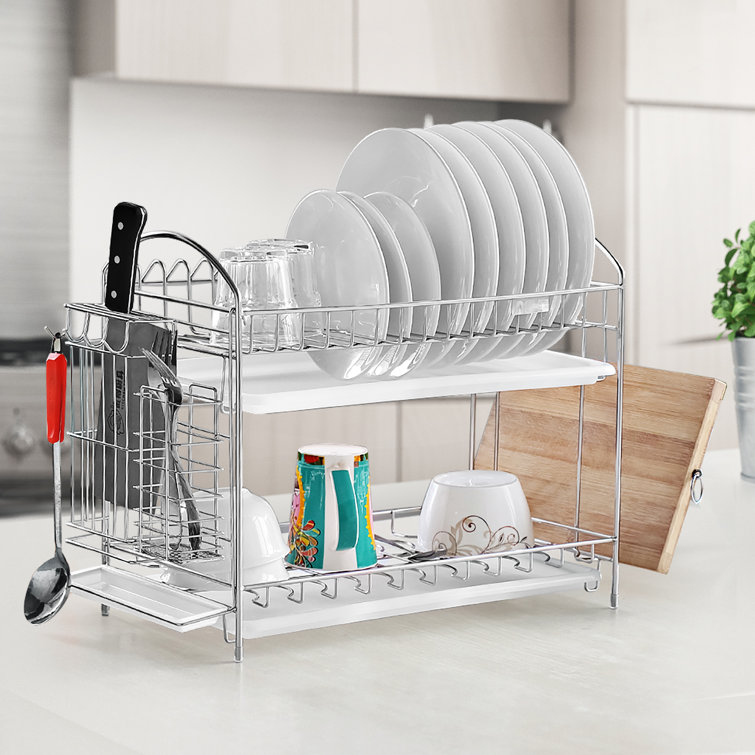 https://assets.wfcdn.com/im/50342902/resize-h755-w755%5Ecompr-r85/1987/198756427/Small+Stainless+Steel+2+Tier+Dish+Rack.jpg