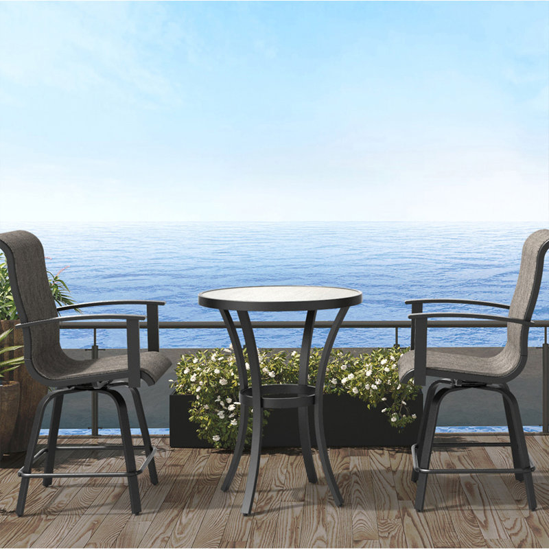 2 - Person Patio Conversation Set, Coffee