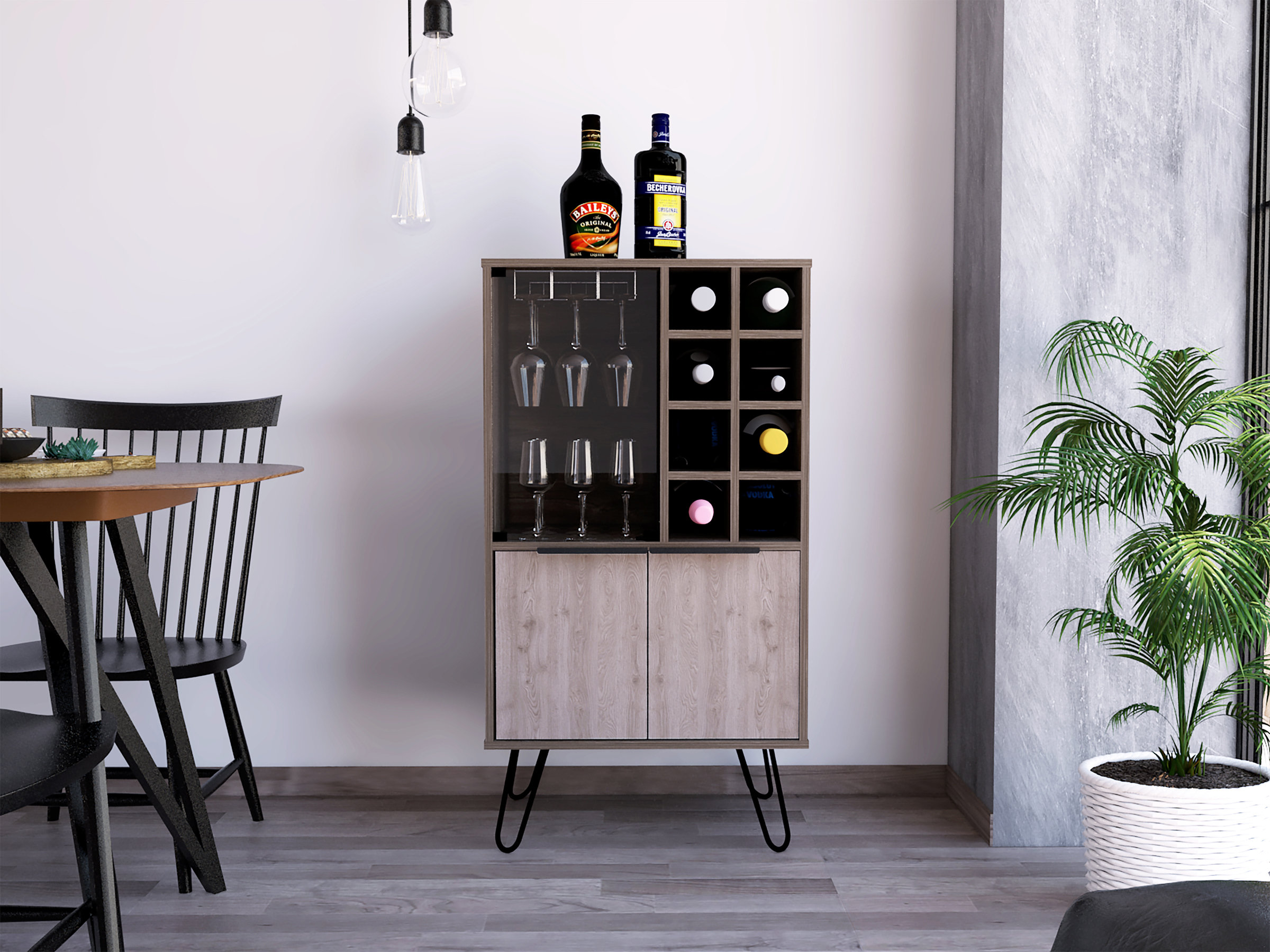 Low bar cabinet discount