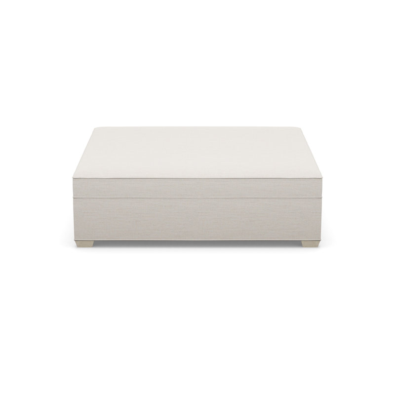 Square Ottoman, 3906-99, Sandstone