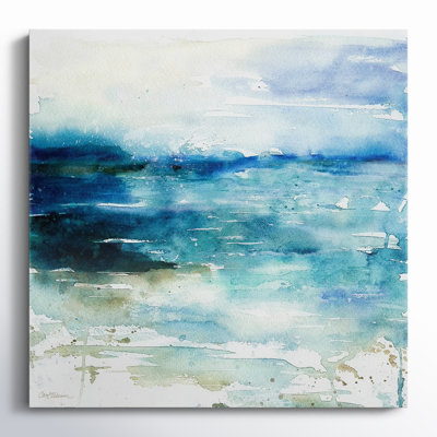 «Ocean Break I» par Carol Robinson - reproduction d'art sur toile tendue