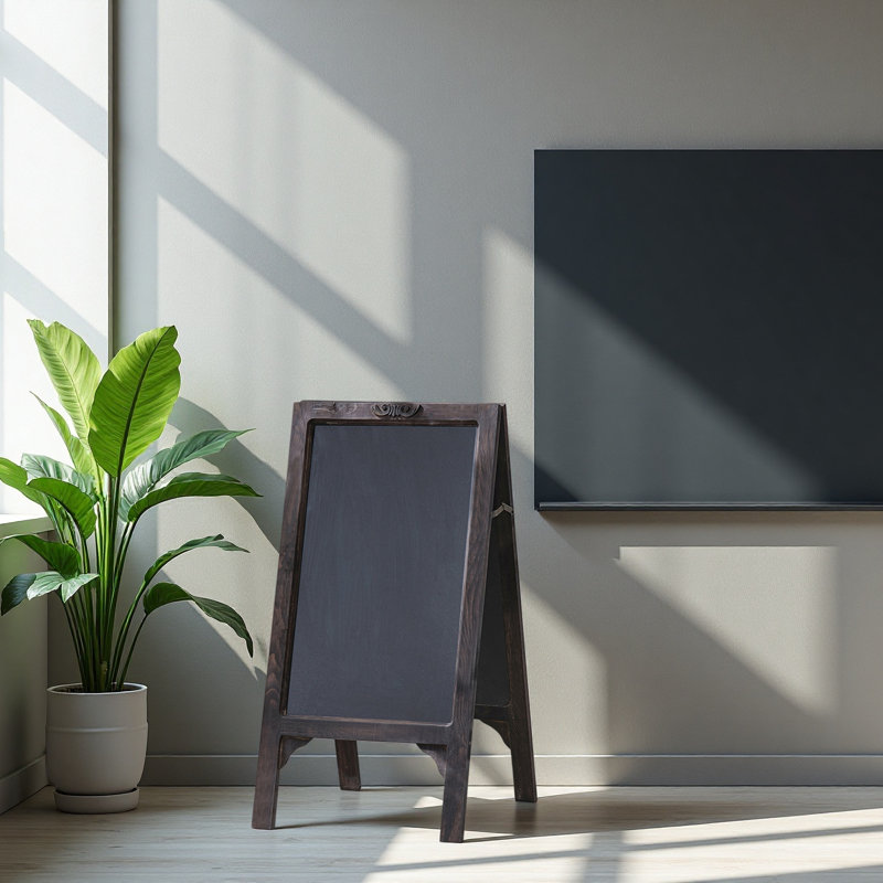 19.7X15.7X25.2" Blackboard Stand