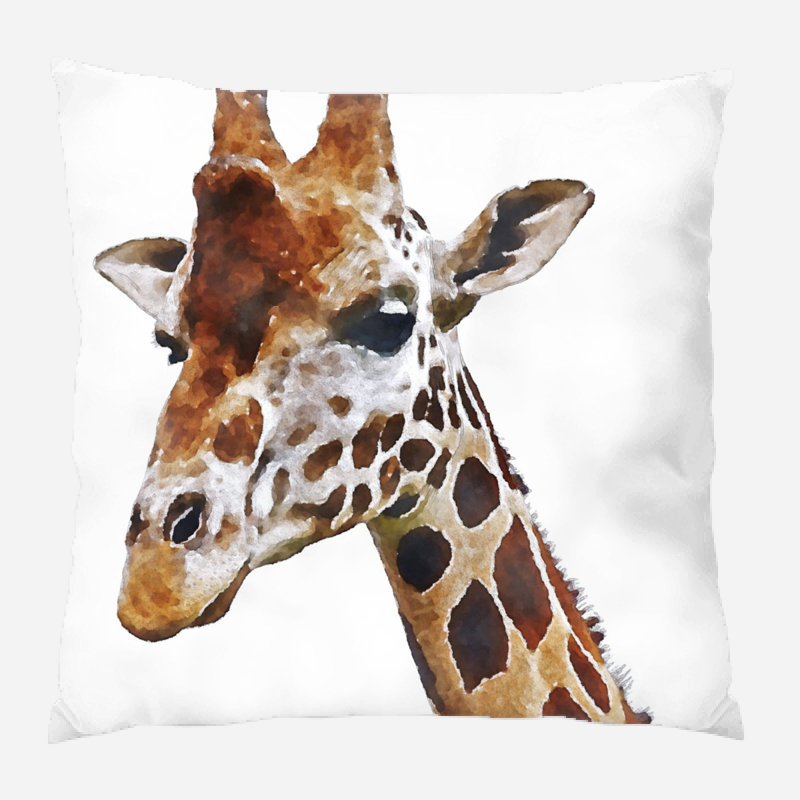 Outdoor Reversible Throw Pillow, Microsuede, Indoor
