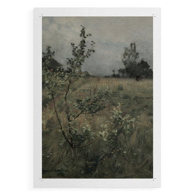 Paysage rétro CXCVI - impression sur toile seulement - non encadrée