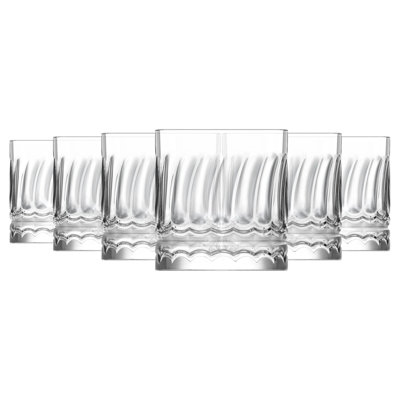 LAV Wave Whisky Glasses - 330ml