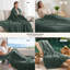 Couverture en flanelle de lits pour lit simple / simple TG pour fille, couverture douce et confortable 300 GSM pour dortoir et décoration intérieure, vert colvert, cadeau toutes saisons-116397907-116397921