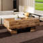 Table basse ergonomique en bois chaud pour le salon
