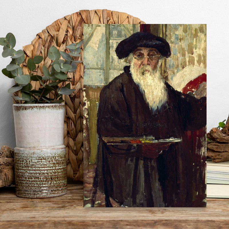 Self Portrait, C.1898 Abstract Contemporary Portrait Wall Art Print - Print, 45.72cm H x 30.48cm W