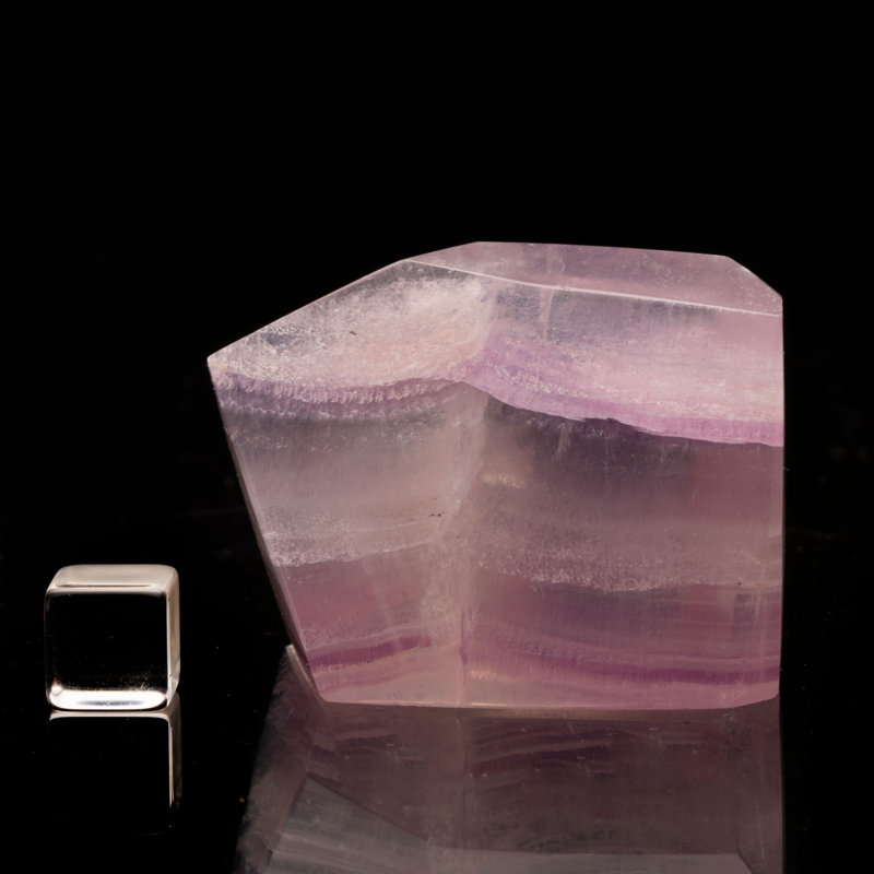 Pink Polished Fluorite