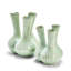 Ensemble de 2 vases 3 tiges Celadon