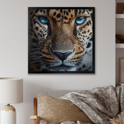 Jaguar's Gaze II sur impression sur toile