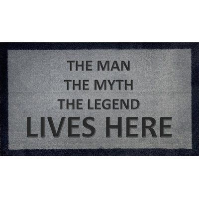 Smelley Non-Slip No Pattern Doormat