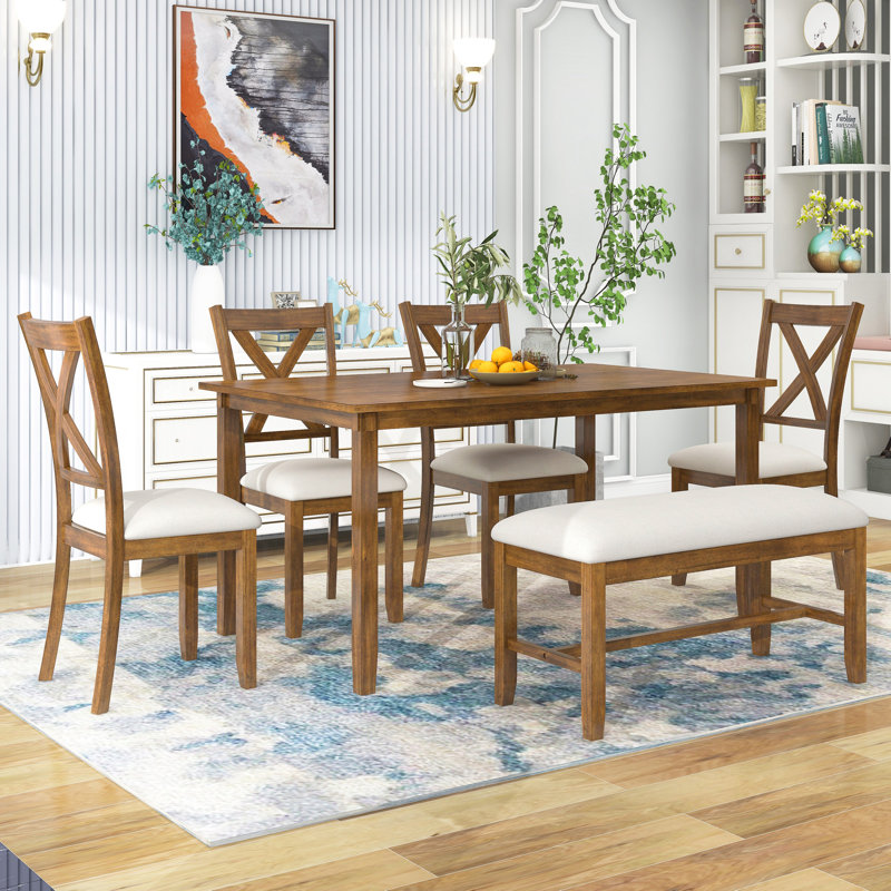 Ensemble repas pour 6 personnes Walburg, Cerise