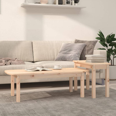 Wrenshall Solid Wood Four Leg Coffee Table