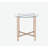 Glass Top End Table