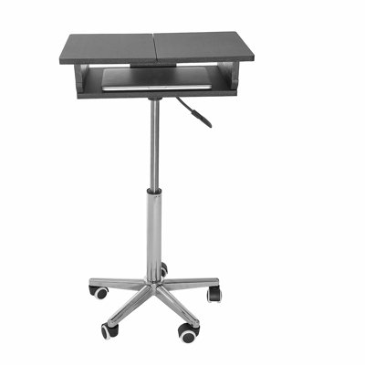 Folding laptop stand, graphite color