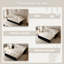 2 Seater Velvet Sofa Bed-126428403