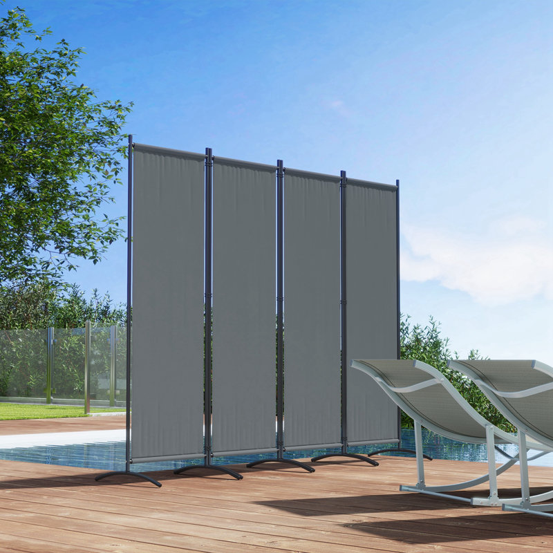172cm H x 221cm W Metal,Polyester Fence Panels Included