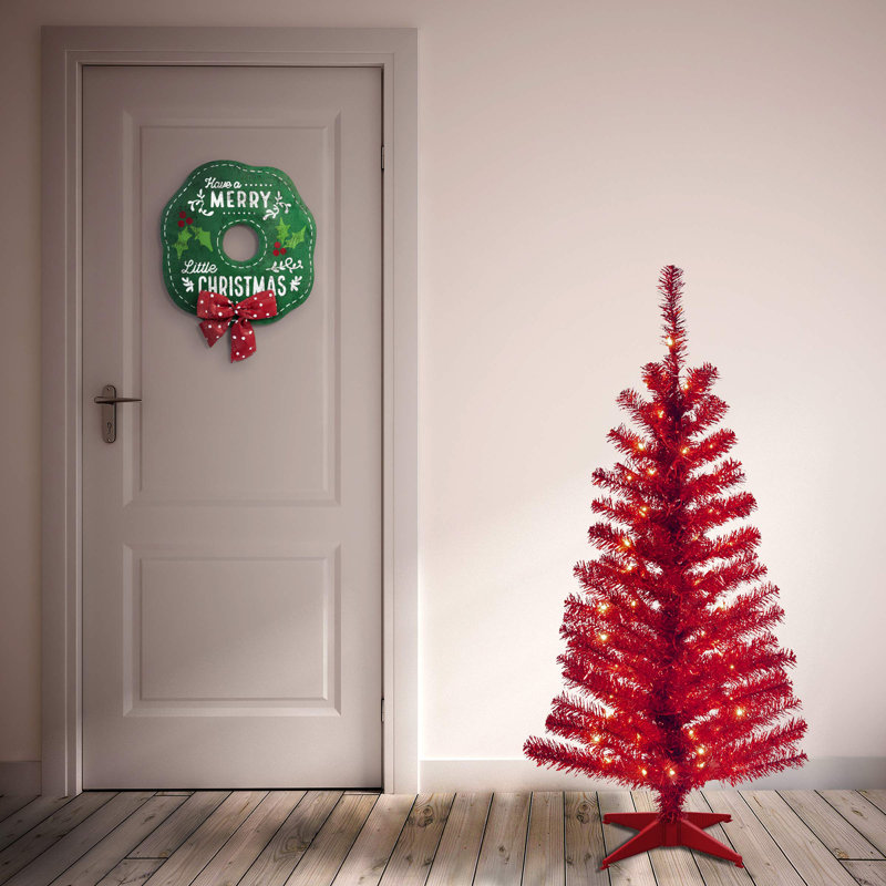 Arbre de Noël artificiel illuminé 4 pi