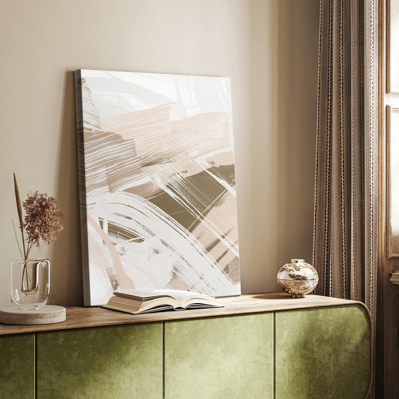 Earthtone Swipe I - galerie sur mesure, H 18 po x l 12 po
